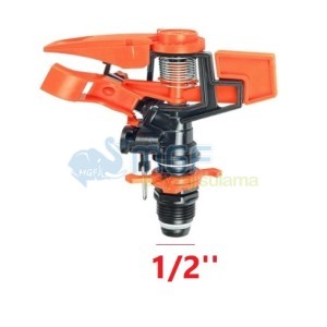 Topraküstü 1/2'' Açı Ayarlı Yağmurlama Sprink Fiskiye Döner Başlık 10 mt Çap Atış
