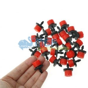 100 Adet | Kırmızı Debi Ayarlı Hat Üstü Damlatıcı| 0-70 Lt/Saat Damla Sulama - Görsel 3