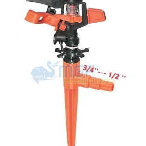 Topraküstü 1/2'' Açı Ayarlı Yağmurlama Sprink Fiskiye Döner Başlık 10 mt Çap Atış - Görsel 2