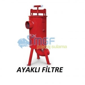 63mm. Metal Disk Filtre Ayaklı Damla Sulama Filtresi (2'' Giriş - Çıkış ) - Görsel 2