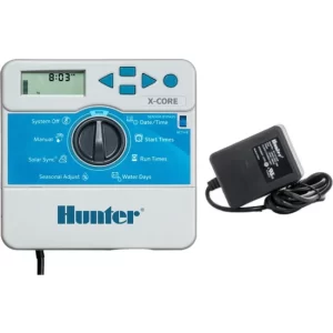Hunter XC-201iE 2 İstasyon Kontrol Cihazı | 24V Trafolu İç Mekan Sulama Paneli