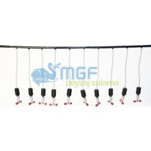 Mgf Sisleme Seti Sistemi Plastik Su Püskürtme Nozulu /Serinletme/Nemlendirme (Manav-Balıkçı-Mantar Üretimi) - Görsel 4