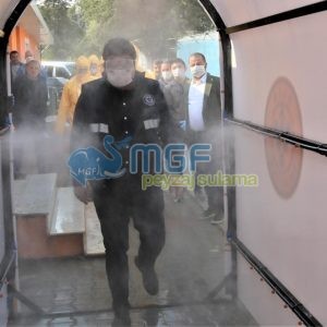 10 Adet x Tekli Nozul Başlık Sisleme Su Püskürtme Kafası | Bahçe ve Sera Sulama Aparatı - Görsel 3