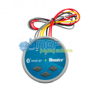 Hunter NODE-BT-100 LS (Bobinsiz) 1 İstasyonlu 9V Bluetooth Pilli Sulama Kontrol Ünitesi | Akıllı Zamanlayıcı
