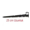 100 Adet |  Klipsli Boru Sabitleme Kazığı 25cm | Ø16mm-20mm Damla Sulama Kazığı