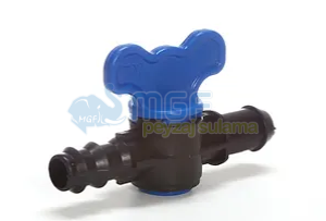 16mm. Conta Çıkışlı Mini Vana X 50 Adet