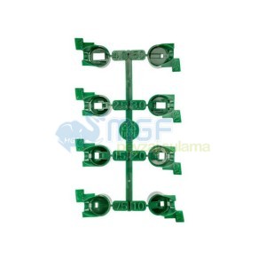 Hunter SRM Rotor Sprey 8'li Nozul Takımı - Ağacı  /  Yarıçap: 4,0mt - 9,4 mt Nozul Seçeneklidir