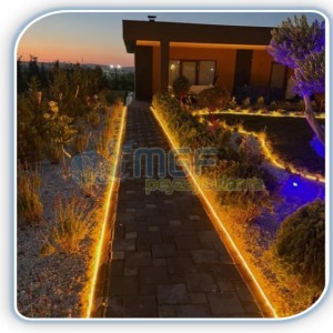 MGF 10mt Led Takılabilir Düz Galvaniz Bordür | Çim Ayırıcı Bahçe Sınırlayıcı ✅ - Görsel 5