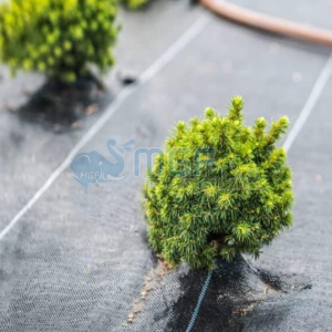 Siyah Peyzaj Örtüsü 1mt x 50mt 90gr/m² | Yabani Ot Önleyici Malç Kumaşı + Çivili ✅ - Görsel 3