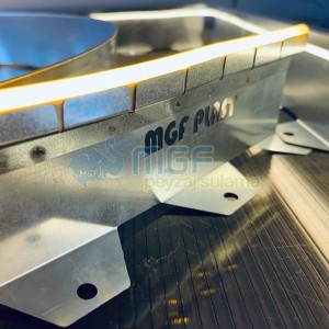 MGF 10mt Led Takılabilir Esnek Galvaniz Bordür | Çim Ayırıcı Bahçe Sınırlayıcı ✅ - Görsel 4