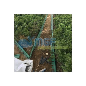 10 Metre (2,5mt x 4 Boy) Yeşil Düz Plastik Bordür Ayraç-Bahçe Sınırlayıcı-Çim Ayırıcı - Görsel 3