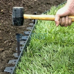 100 Adet Çim Sınırlayıcı ve Jüt Çivisi | Peyzaj Sabitleme Plastik Kazık Aparatı Çim Sınırlayıcı ve Jüt Çivisi - Görsel 2