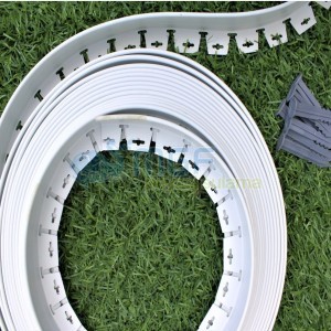 MGF Çim Ayırıcı 25mt Beyaz | Çim Sınırlayıcı Taş Toprak Ayırıcı Peyzaj Bordürü ✅ - Görsel 3