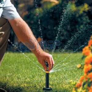 (0m² – 60 m² Arası ) Zamanlayıcı Seçimli Bahçe Çim Sulama Seti  4 Adet Rainbird R Van Su Tasarruflu Başlıklı (2,5mt-4,5mt)