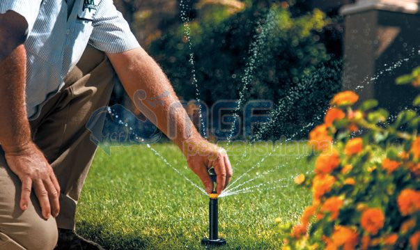 (0m² – 60 m² Arası ) Zamanlayıcı Seçimli Bahçe Çim Sulama Seti 4 Adet Rainbird R Van Su Tasarruflu Başlıklı (2,5mt-4,5mt)