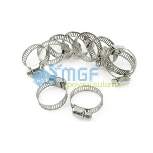 10 Adet Hortum Kelepçesi Tork Ayarlı 13x19 mm Paslanmaz Çelik Boru Metal Kelepçe Ayarlanabilir klips (Kopya)