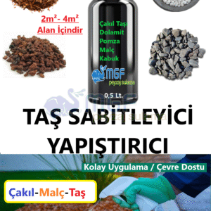 MGF Çim ve Çakıl Tutucu 0,5 Litre | Taş Çakıl Bağlayıcı Sabitleyici Reçine