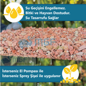 MGF Çim ve Çakıl Tutucu 0,5 Litre | Taş Çakıl Bağlayıcı Sabitleyici Reçine - Görsel 2